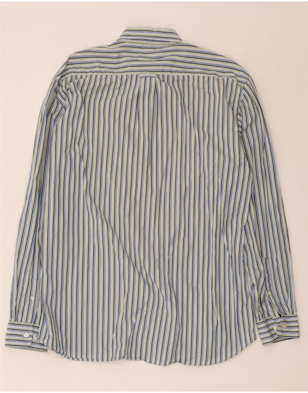 Gant Herren-Hemd mit normaler Passform, groß, blau gestreift, Baumwolle