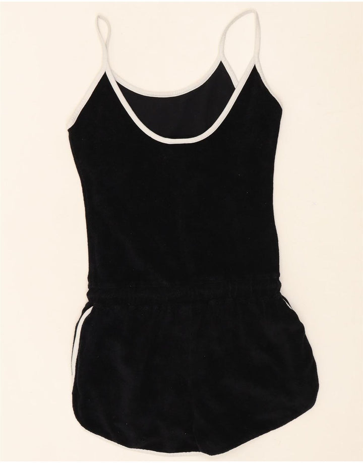 ELLESSE Womens Playsuit UK 6 XS Black Cotton Vintage Ellesse and Second-Hand Ellesse from Messina Hembry 