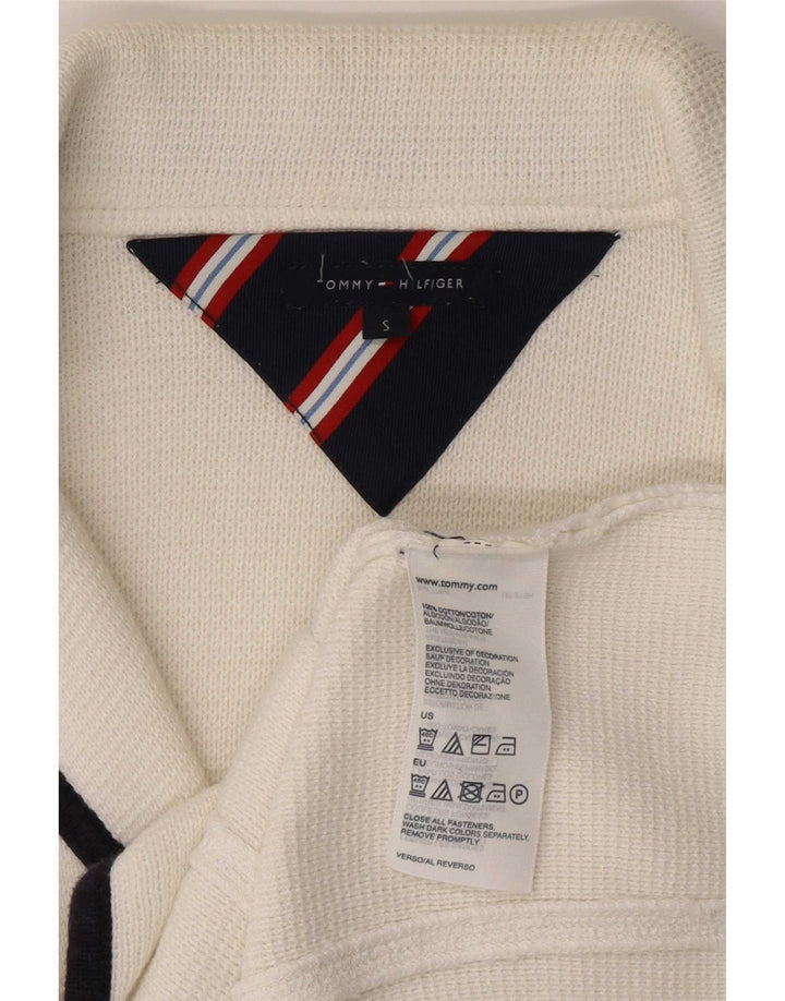 Tommy Hilfiger Damen-Blazer mit 3 Knöpfen, Gr. 8, Weiß