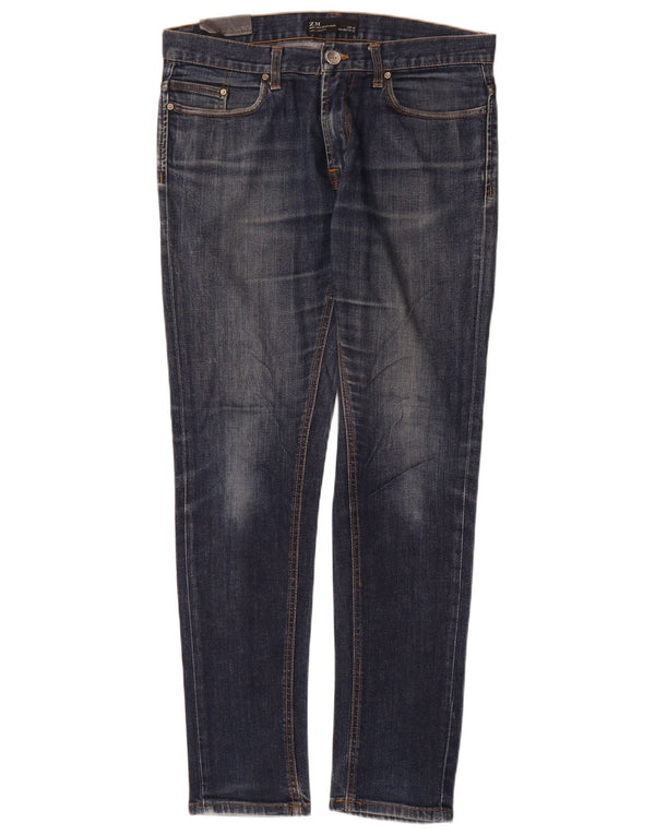 Zara Mens Slim Jeans EU 42 Large W32 L32 Blue