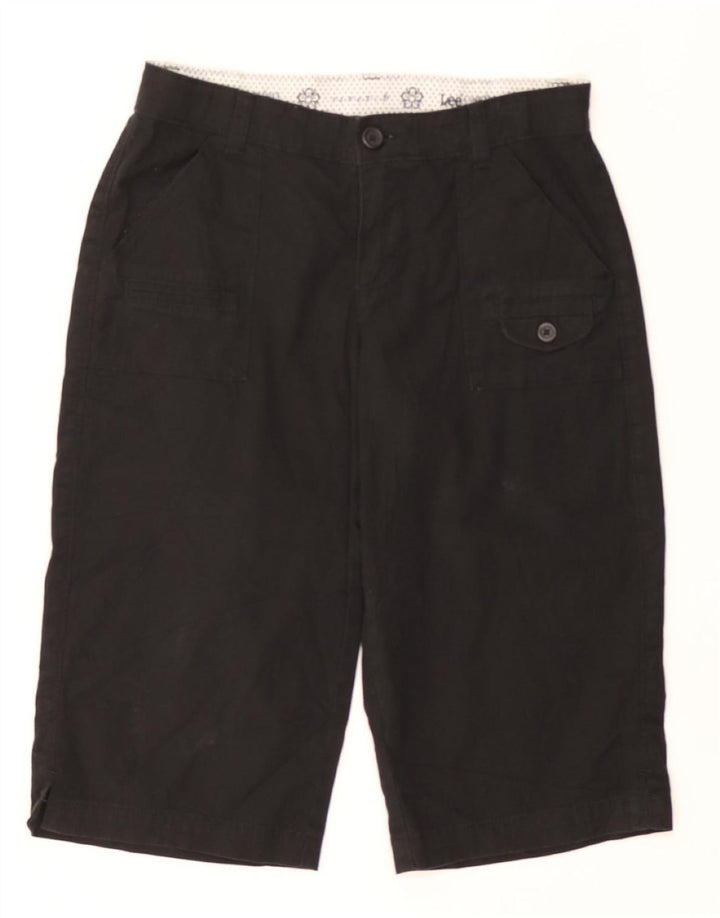 LEE Womens Bermuda Shorts US 4 Small W28  Black Cotton Vintage Lee and Second-Hand Lee from Messina Hembry 