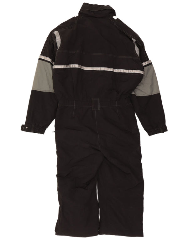 Colmar Herren-Skioverall mit Kapuze, IT 56 XL, schwarzes Colourblock-Polyamid