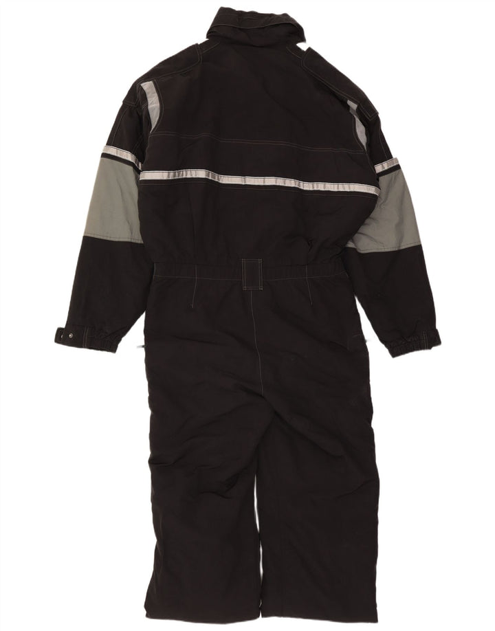 Colmar Herren-Skioverall mit Kapuze, IT 56 XL, schwarzes Colourblock-Polyamid