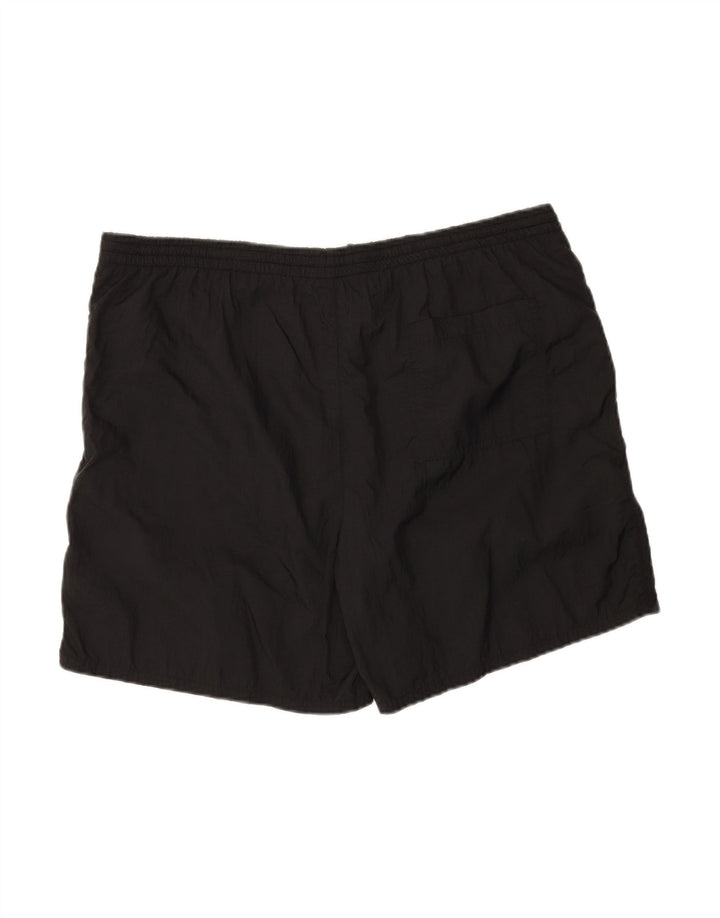 REEBOK Mens Swimming Shorts Large  Black Nylon