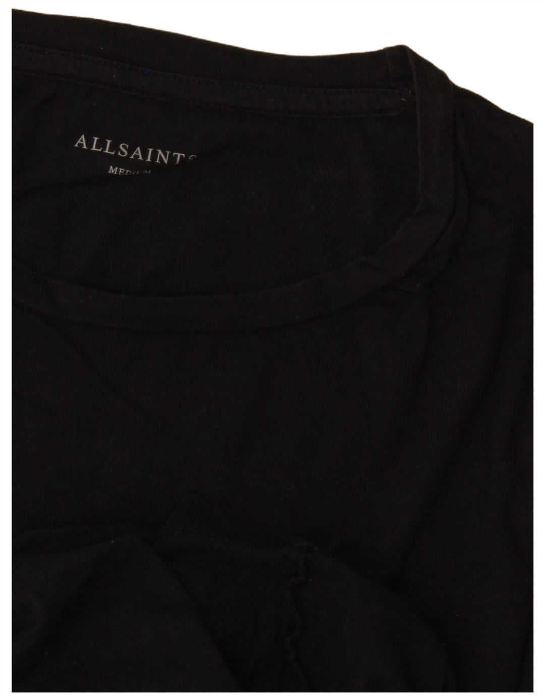All Saints Herren T-Shirt Top Medium Schwarz