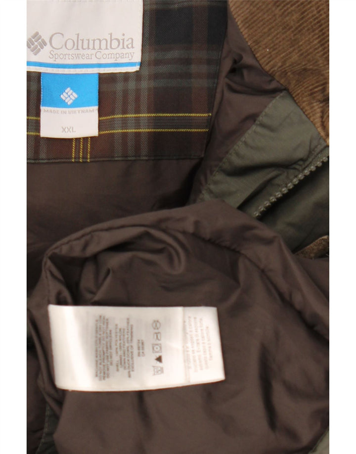 Columbia Herren Omni-Shield gepolsterte Weste UK 44 2XL Khaki Polyester