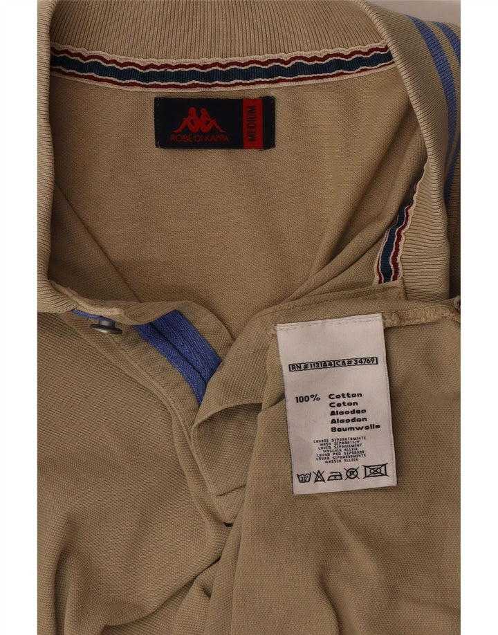 Kappa Herren Poloshirt Mittelbeige Baumwolle