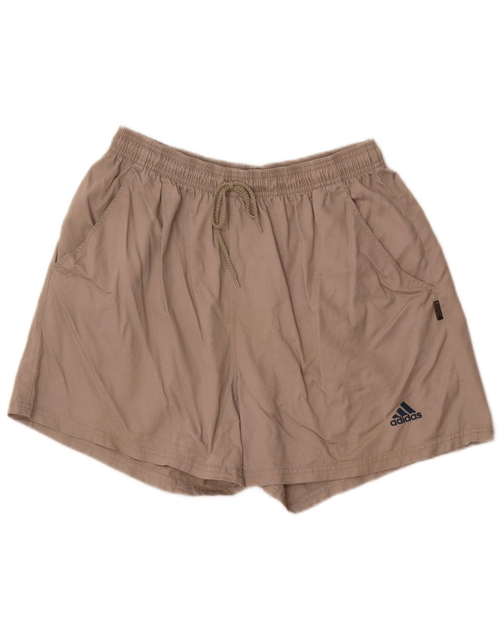 Adidas Herren Sport Shorts XL Grau Baumwolle