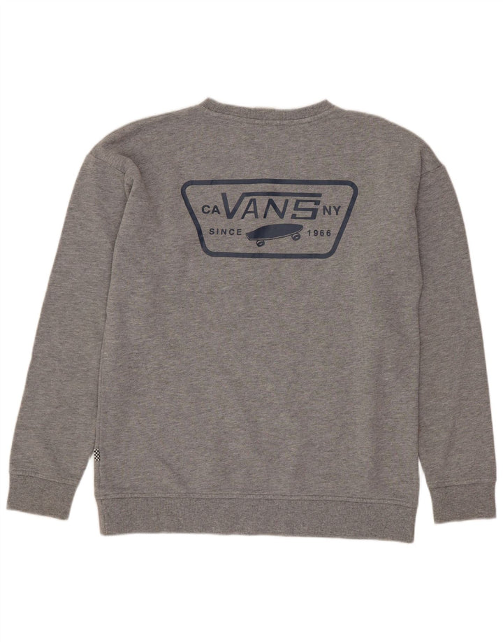 VANS Herren Grafik Sweatshirt Pullover XS Grau
