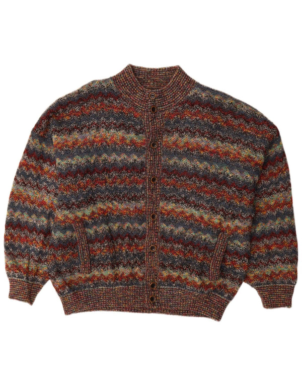 Vintage Herren Pullover Pullover 2XL Bunt gestreift Wolle