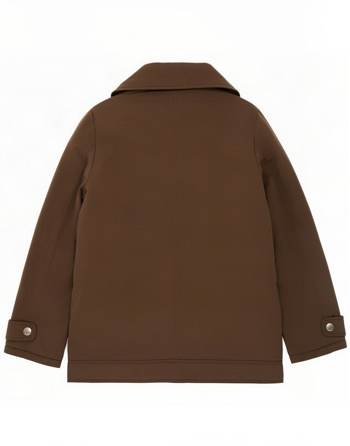 Massimo Dutti Damen Utility-Jacke UK 18 XL Khaki Polyester