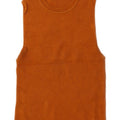 Zara Damen Crop Vest Top UK 8 Small Orange Viskose