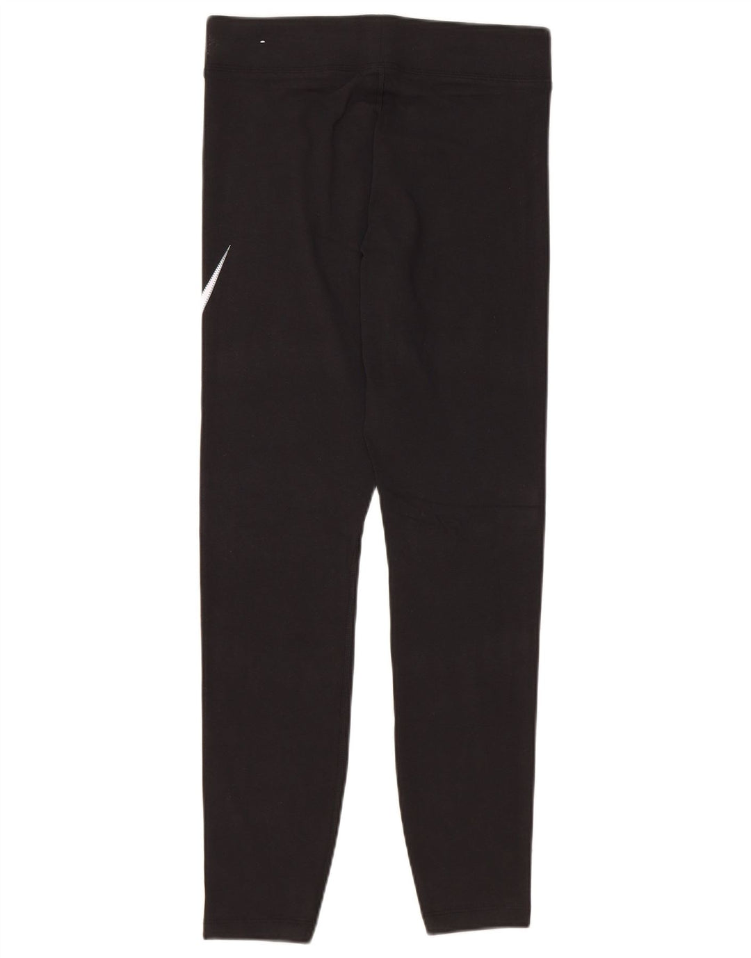 NIKE Damen Graphic Leggings UK 12 Mittelschwarze Baumwolle