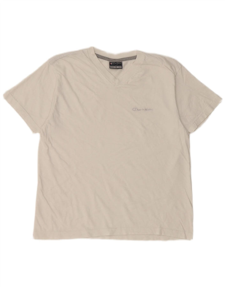 Champion Herren T-Shirt Top Small Weiß