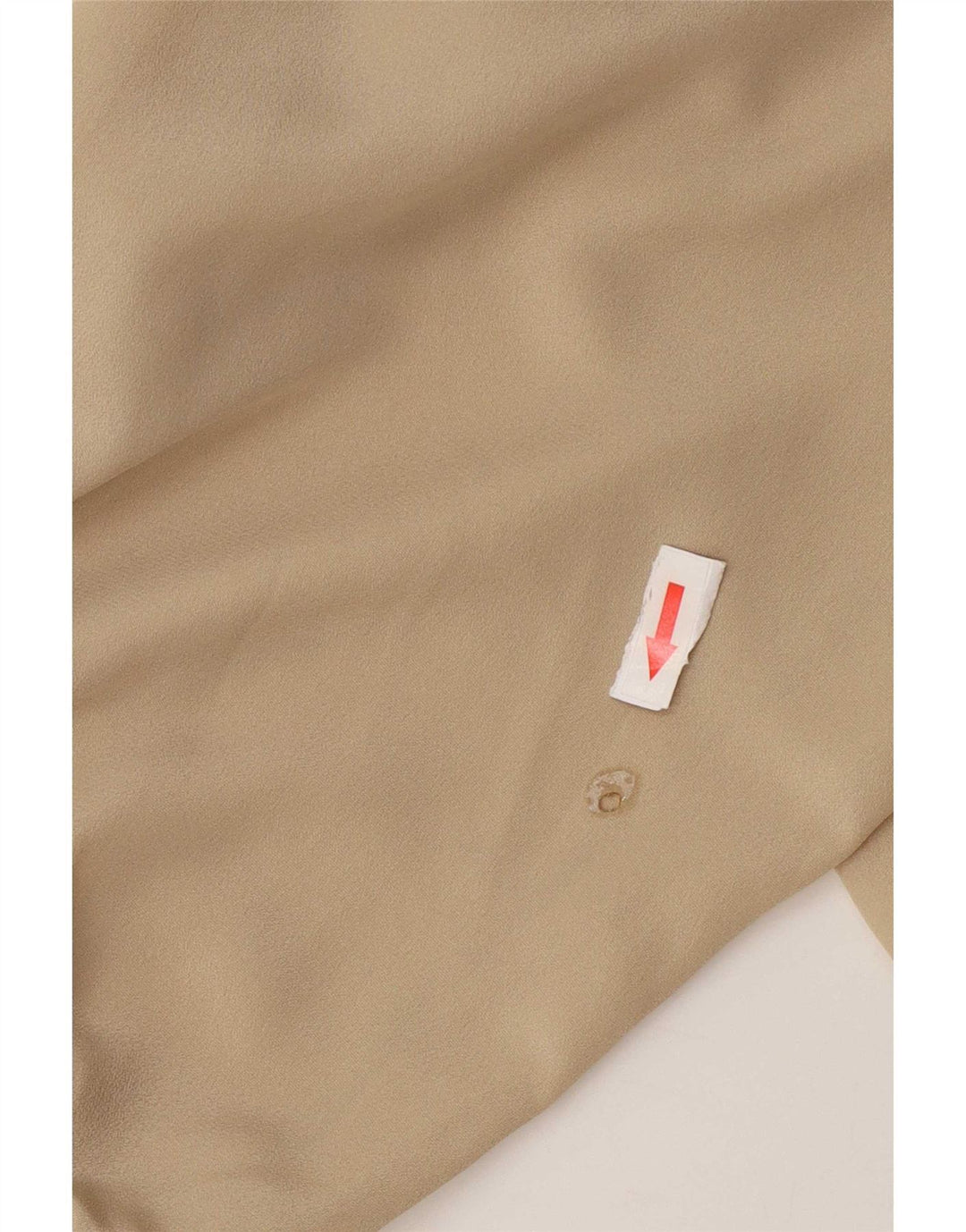 Luisa Spagnoli Damen Hemdbluse UK 18 XL Beige Polyester