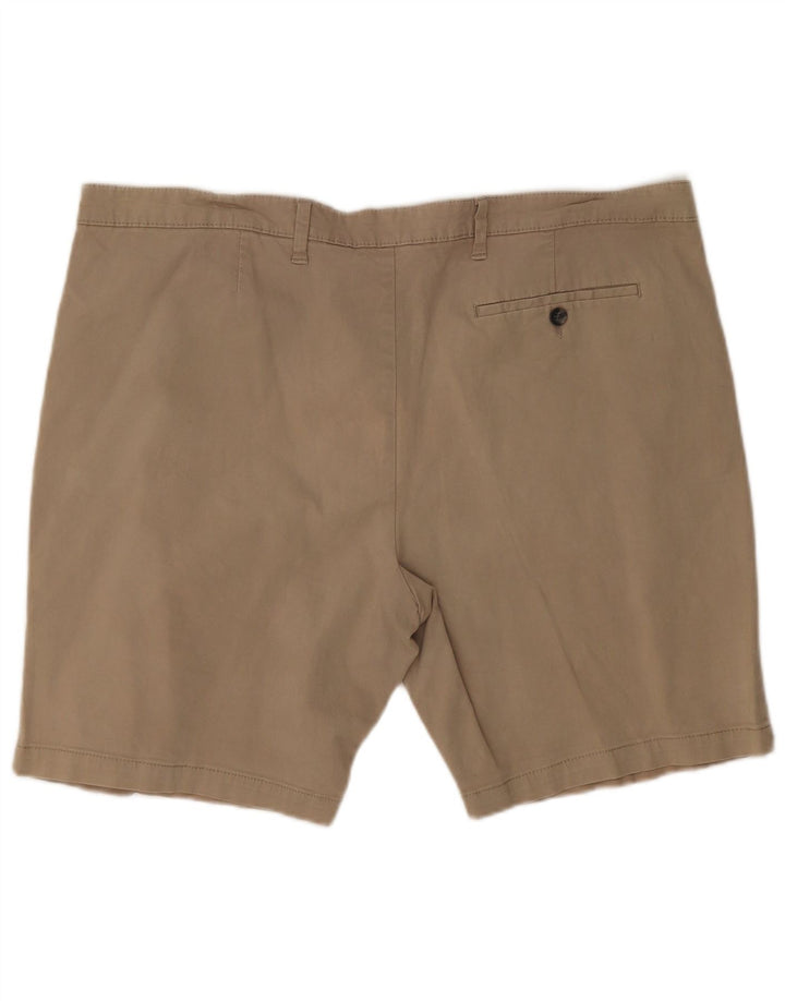 Marks & Spencer Herren Chinoshorts W44 2XL Khaki Baumwolle