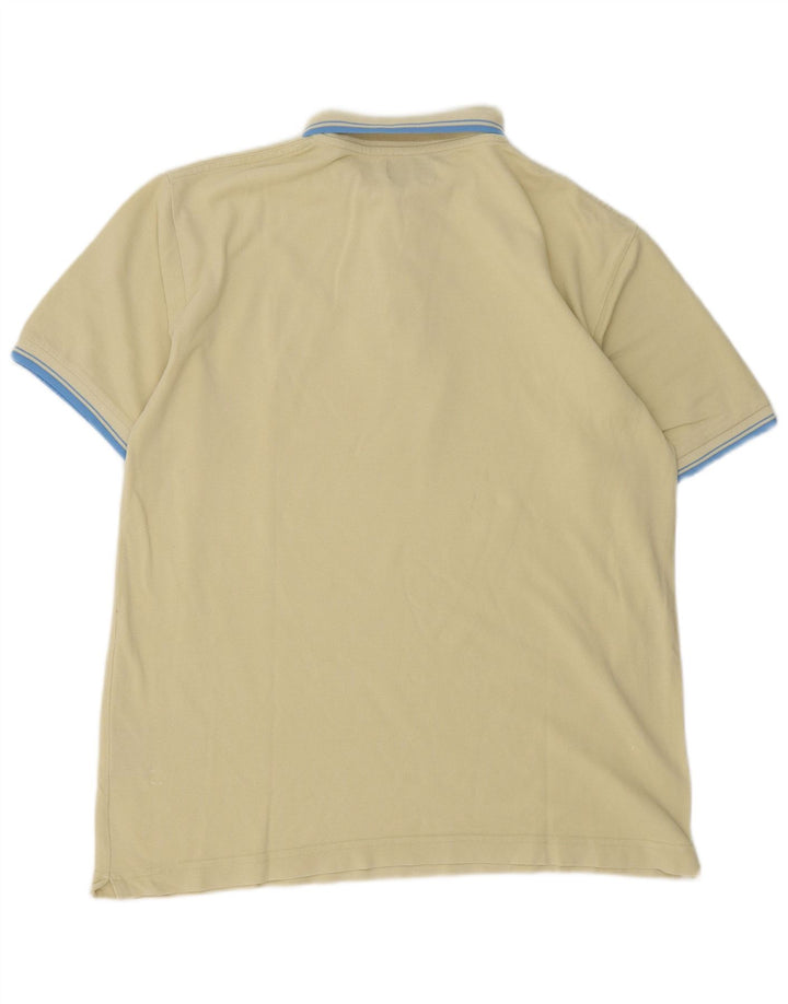 Kappa Herren Poloshirt XL Gelb Baumwolle