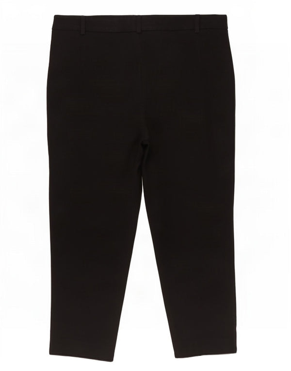 Marks & Spencer Damen The Mia Capri Hose UK 16 Large W34 L22 Schwarz