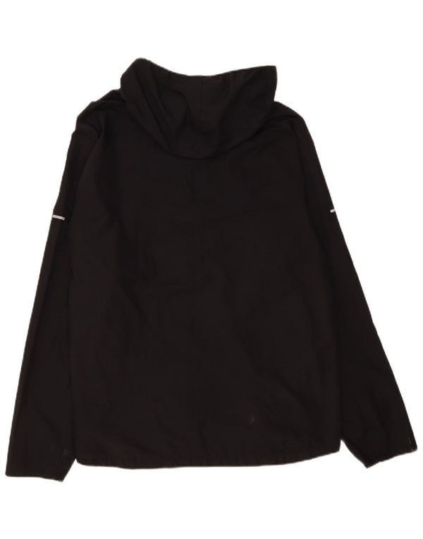Nike Damen-Trainingsanzug mit Kapuze, Top-Jacke, UK 16, Größe L, Schwarz, Polyester