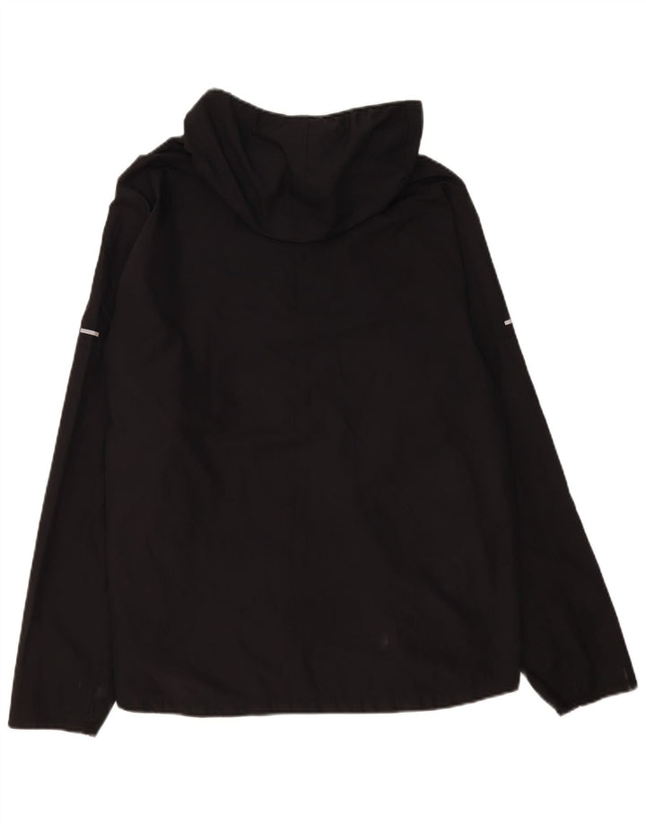 Nike Damen-Trainingsanzug mit Kapuze, Top-Jacke, UK 16, Größe L, Schwarz, Polyester