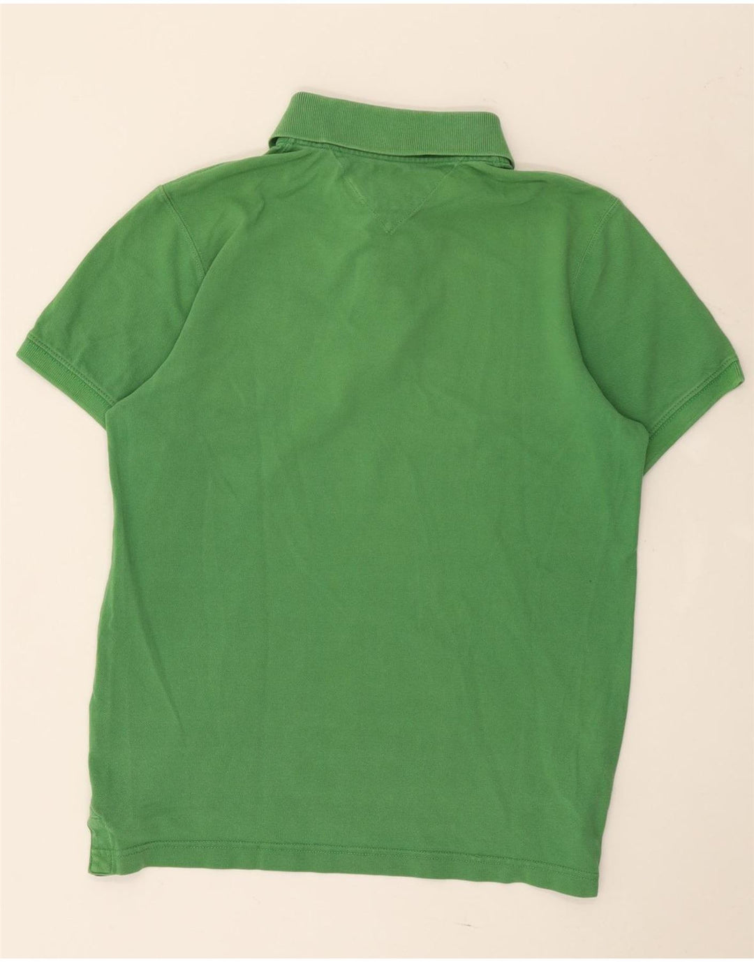 Tommy Hilfiger Herren-Poloshirt, große grüne Baumwolle