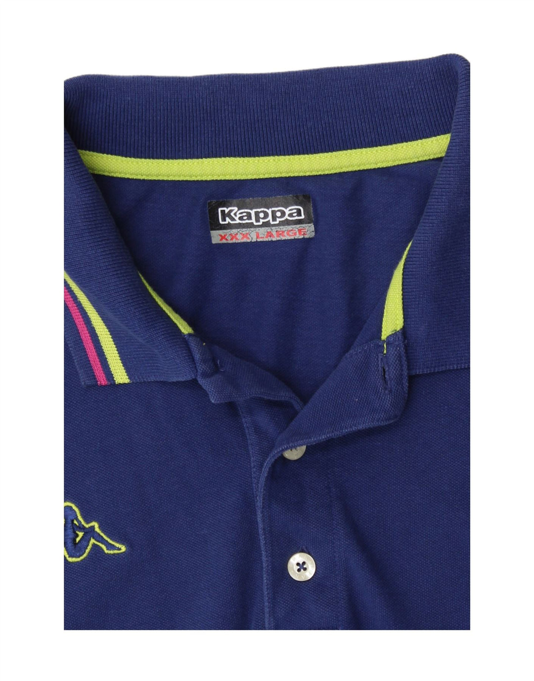 Kappa Herren Slim Fit Poloshirt 3XL Marineblau