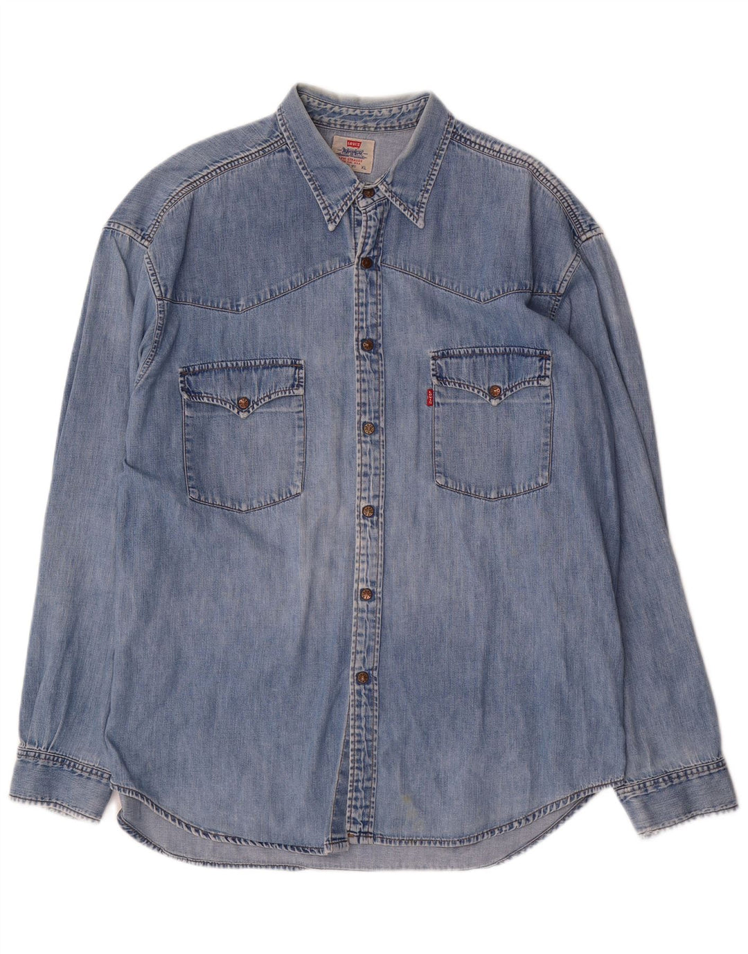 Levi's Herren-Jeanshemd XL aus blauer Baumwolle