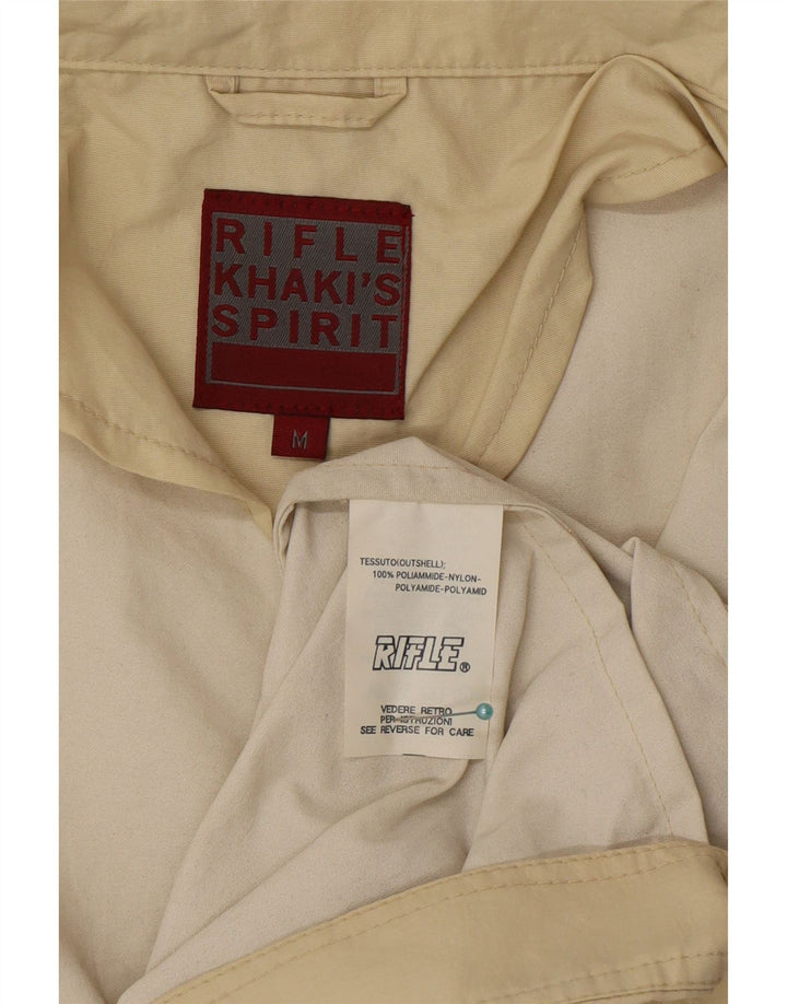 Rifle Herren Bomberjacke UK 38 Medium Beige Polyamid