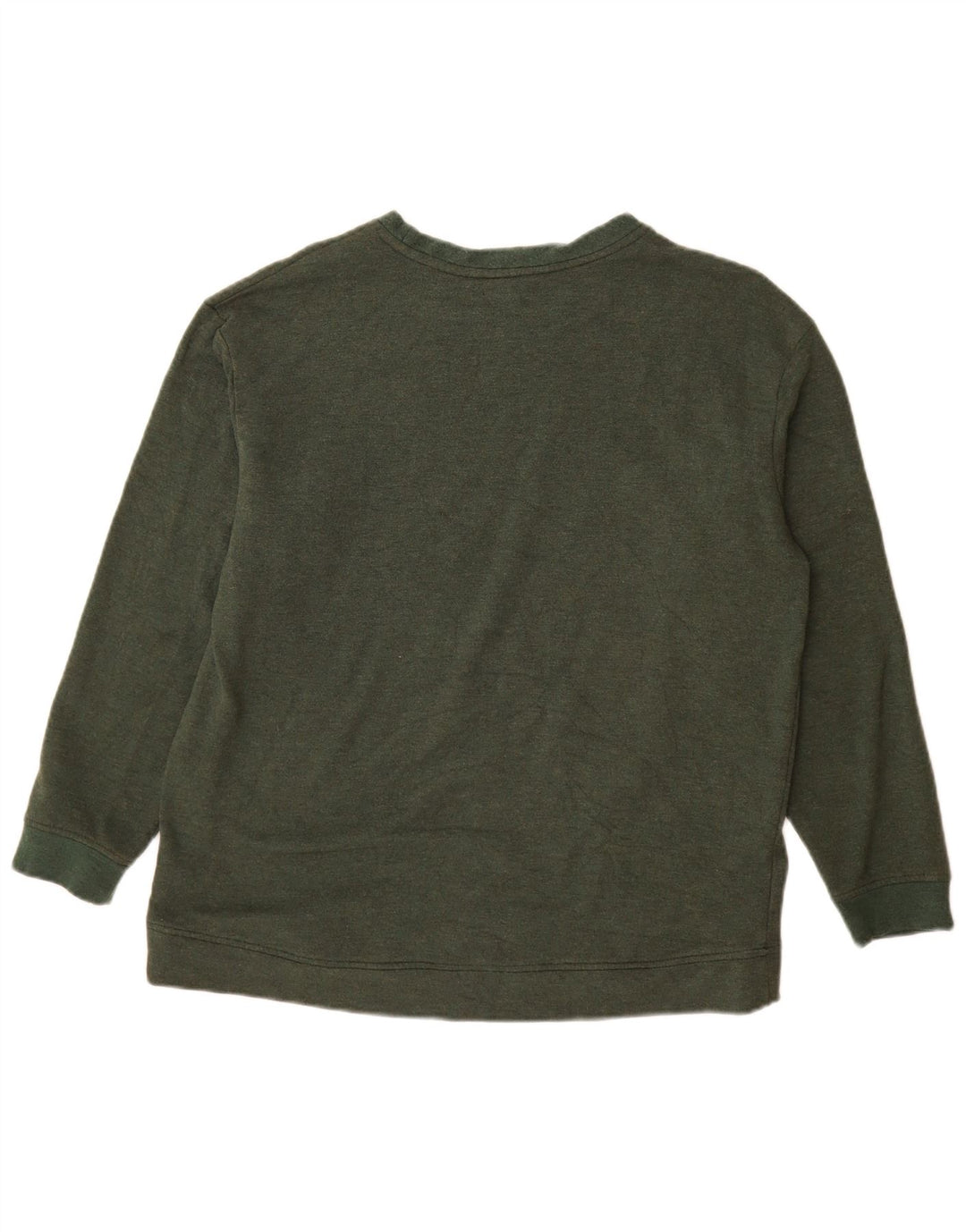 Orvis Herren-Sweatshirt-Pullover, Mittelgrün, Modal