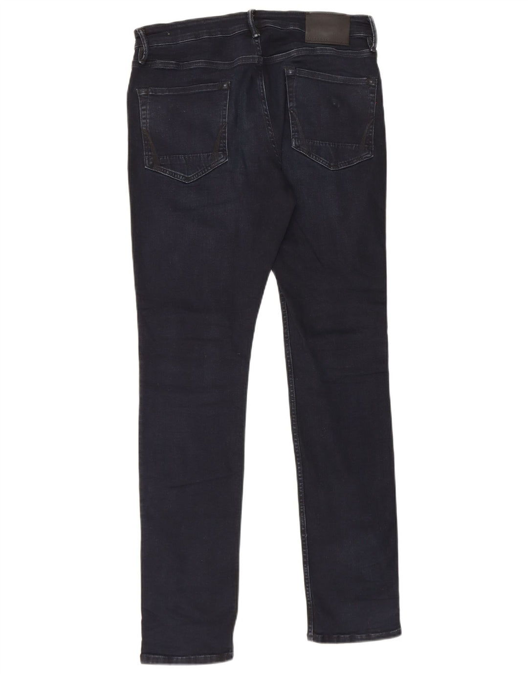 All Saints Herren-Zigaretten-Slim-Jeans, W32, L32, marineblaue Baumwolle