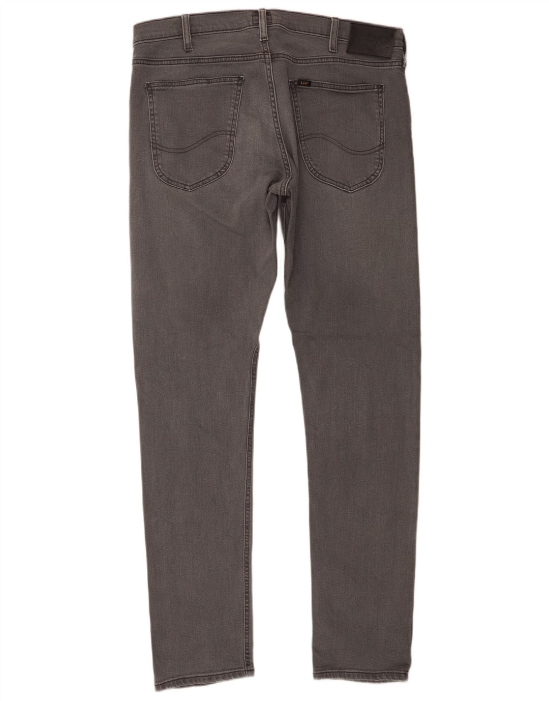 Lee Herren Luke Slim Jeans W36 L34 Graue Baumwolle