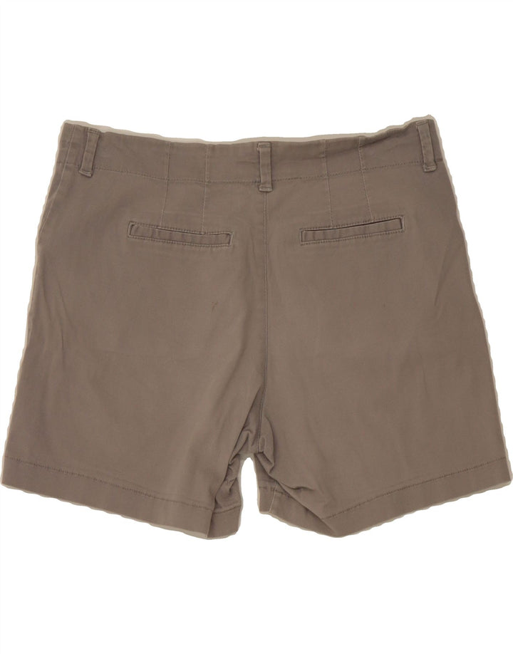 LEE Womens Mid Rise Chino Shorts W34 Large  Grey Cotton Vintage Lee and Second-Hand Lee from Messina Hembry 