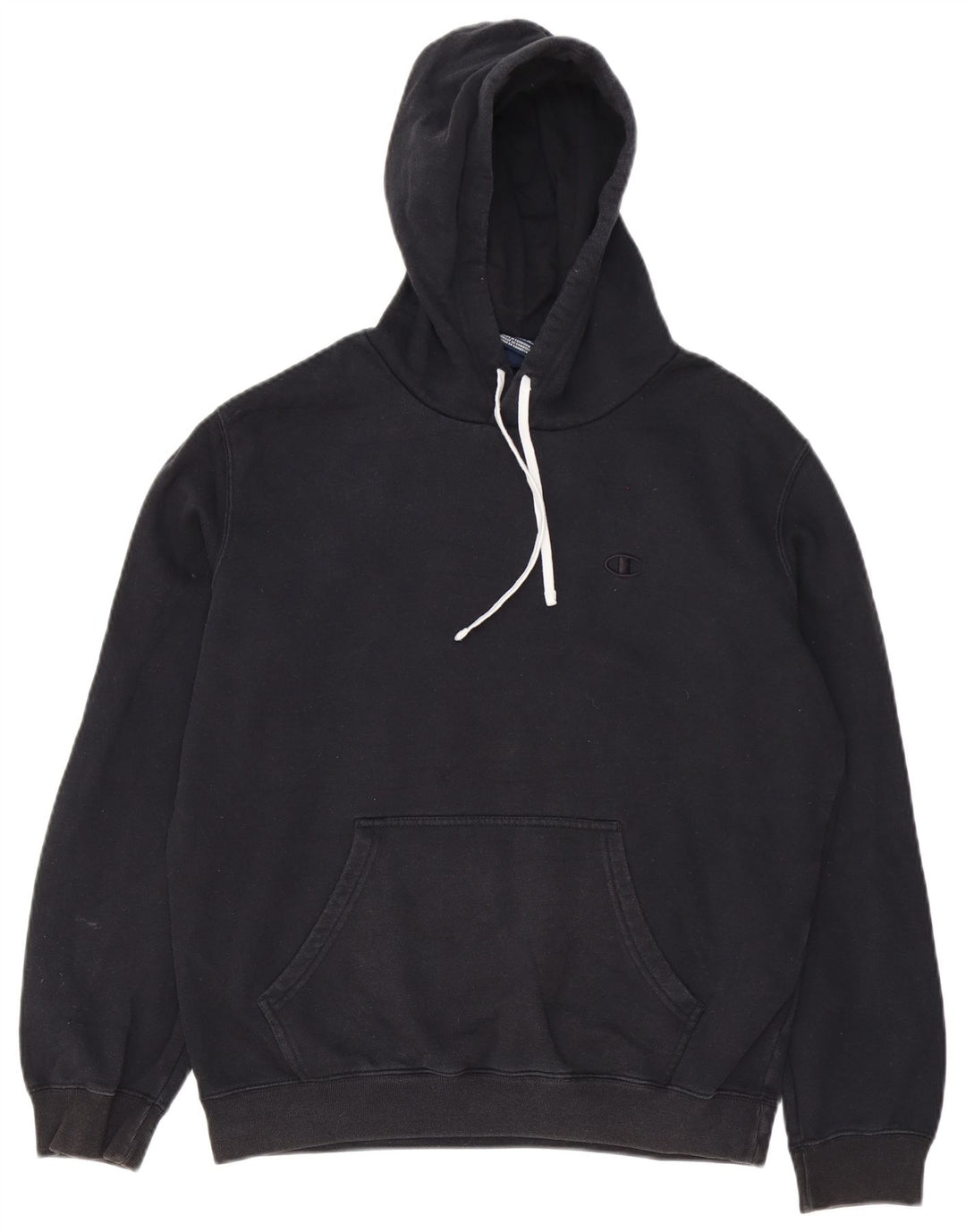 Champion Herren-Kapuzenpullover, groß, aus schwarzer Baumwolle