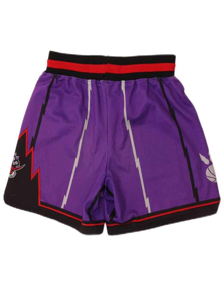 Champion Herren Mitchell&Ness NBA Los Toronto Raptors Shorts Small Lila