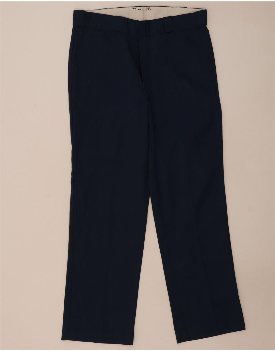 Dickies gerade Chino-Hose für Herren, W34, L31, marineblaues Polyester