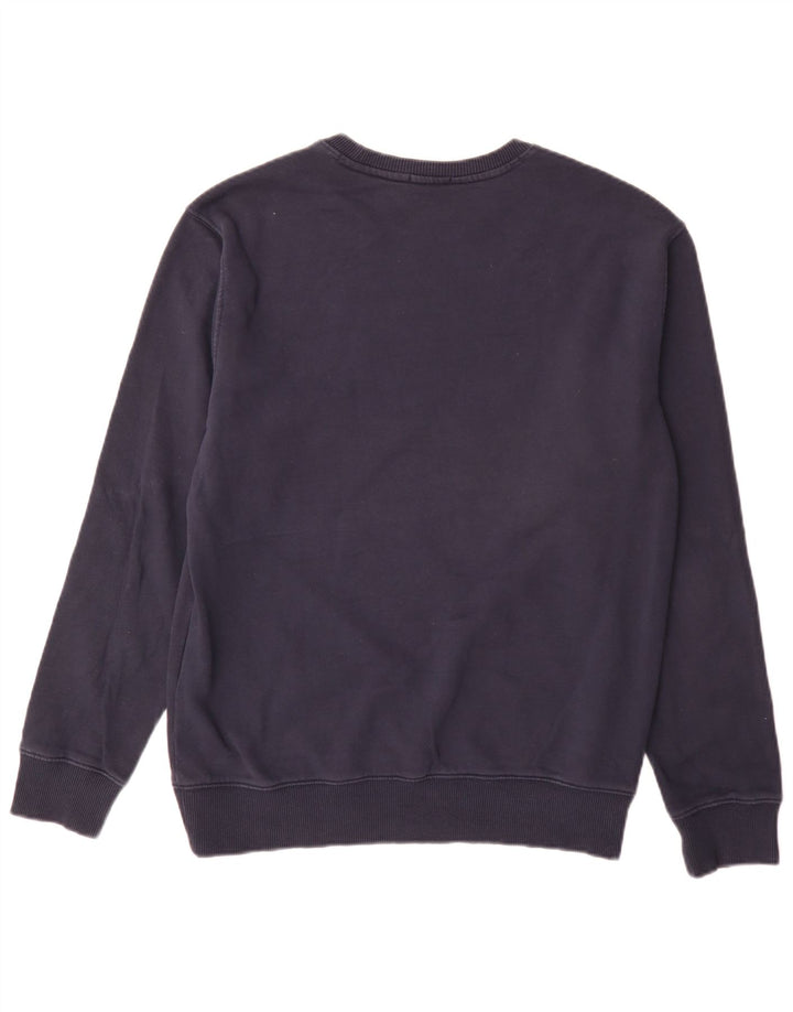 Timberland Herren Grafik-Sweatshirt mit normaler Passform, mittleres Marineblau