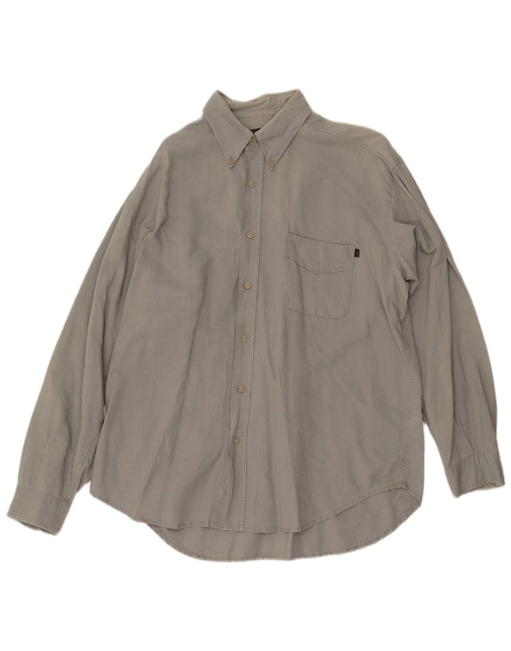 MARLBORO CLASSICS Herrenhemd, Größe L, Grau