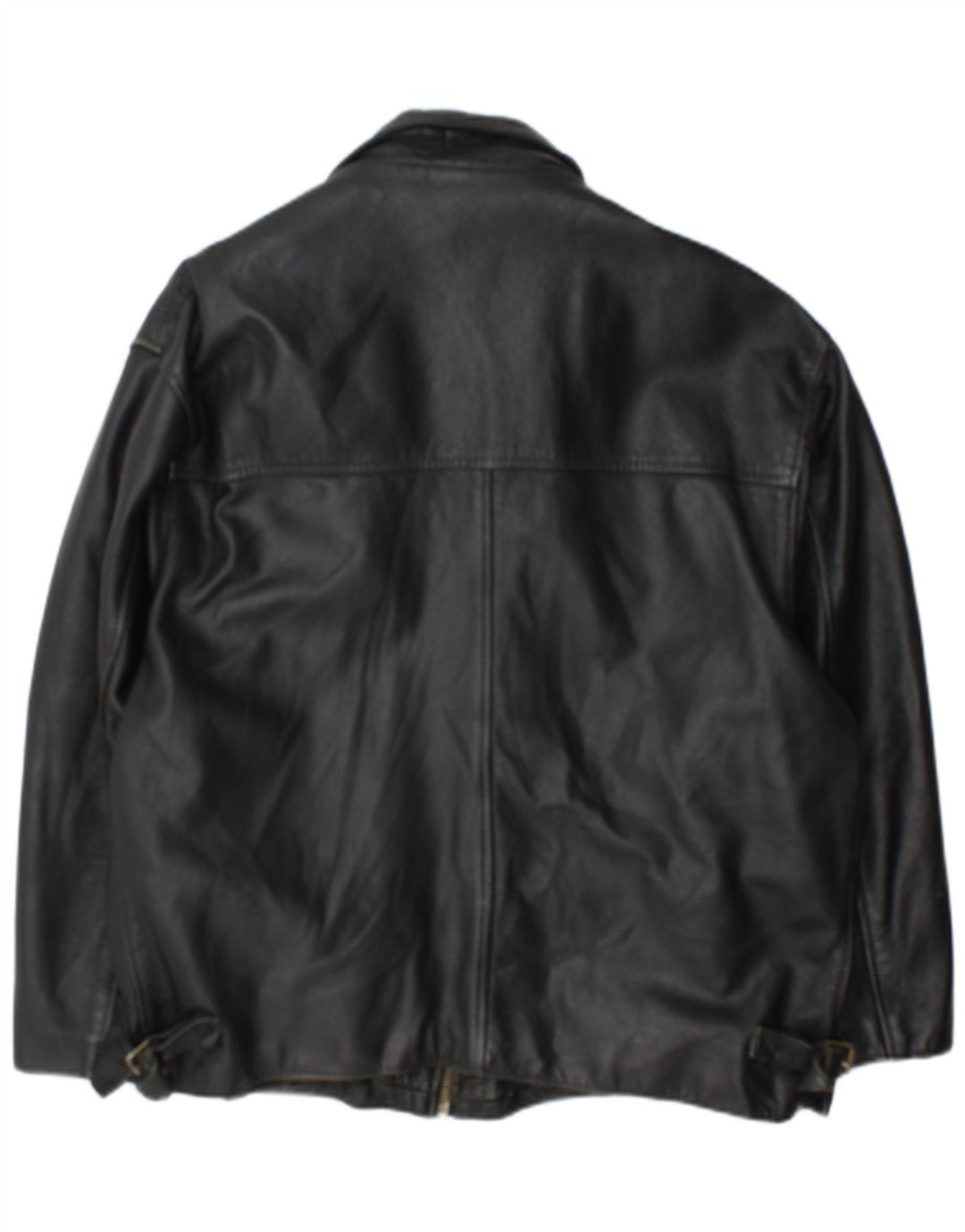 Vintage Herren Lederjacke UK 42 XL Schwarz