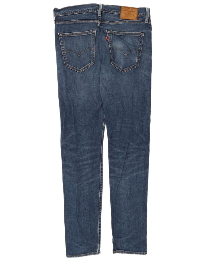 Levi's Herren 512 Slim Tapered Jeans W32 L34 Blaue Baumwolle