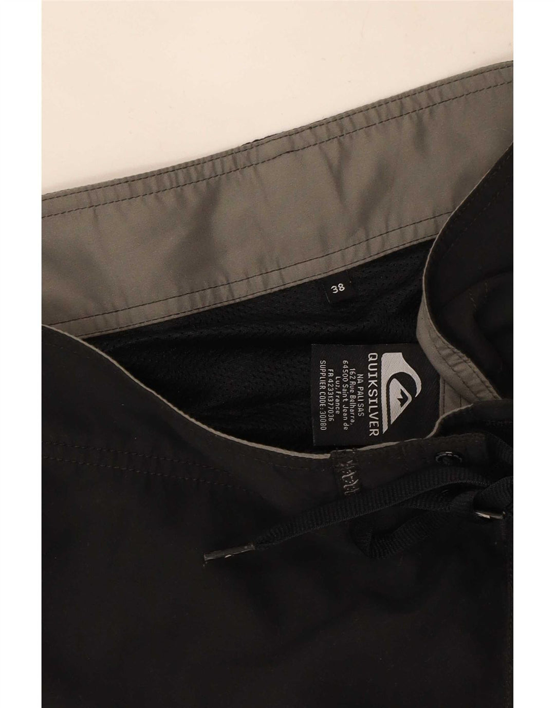 Quiksilver Herren-Badeshorts mit Grafik, XL, Schwarz, Polyester