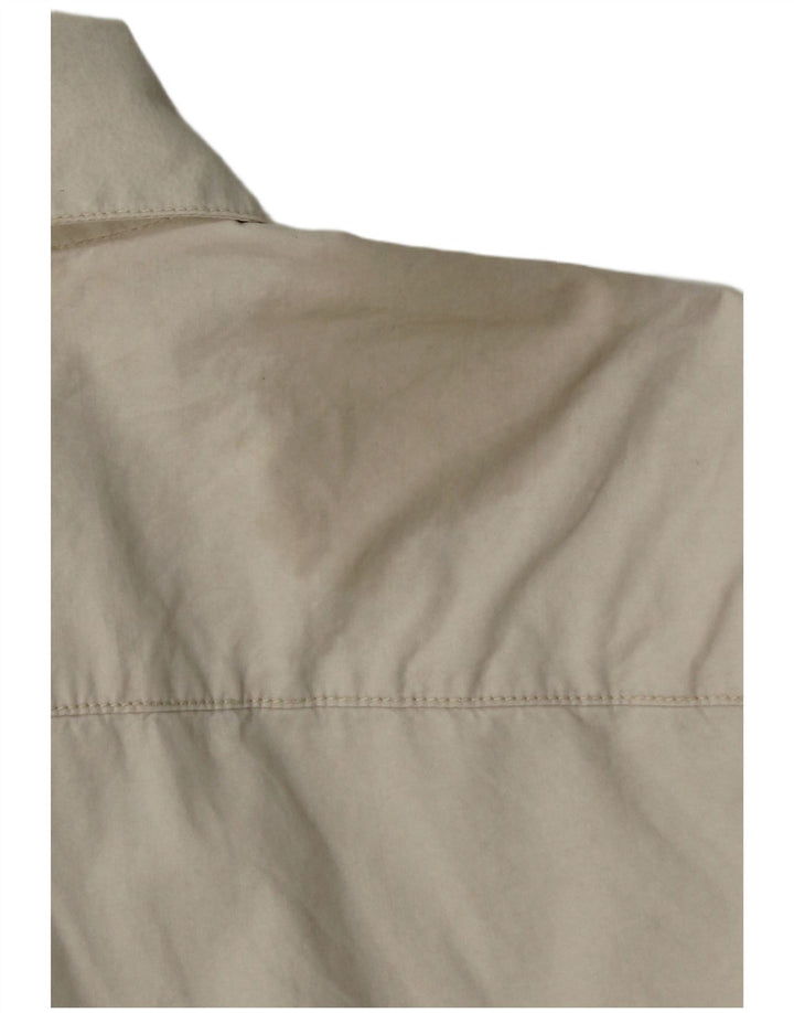 Calvin Klein Herrenhemd Große Beige Baumwolle