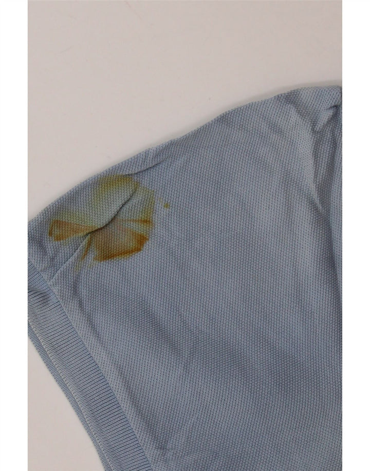 BROOKSFIELD Herren Rugby-Poloshirt IT 52 Large Blau Baumwolle