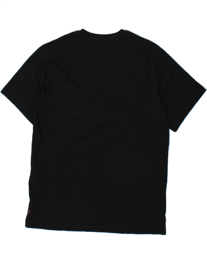 LEVI'S Mens Graphic T-Shirt Top Small Black Cotton Vintage Levi's and Second-Hand Levi's from Messina Hembry 