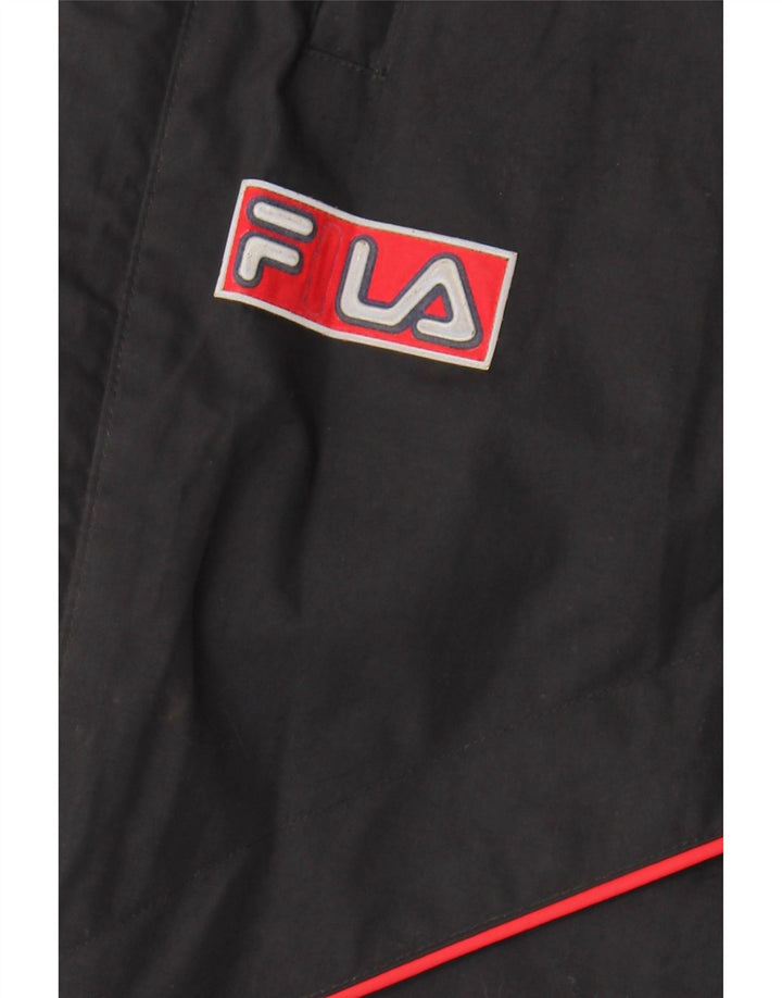 Fila Herren Skihose XS Schwarz Nylon