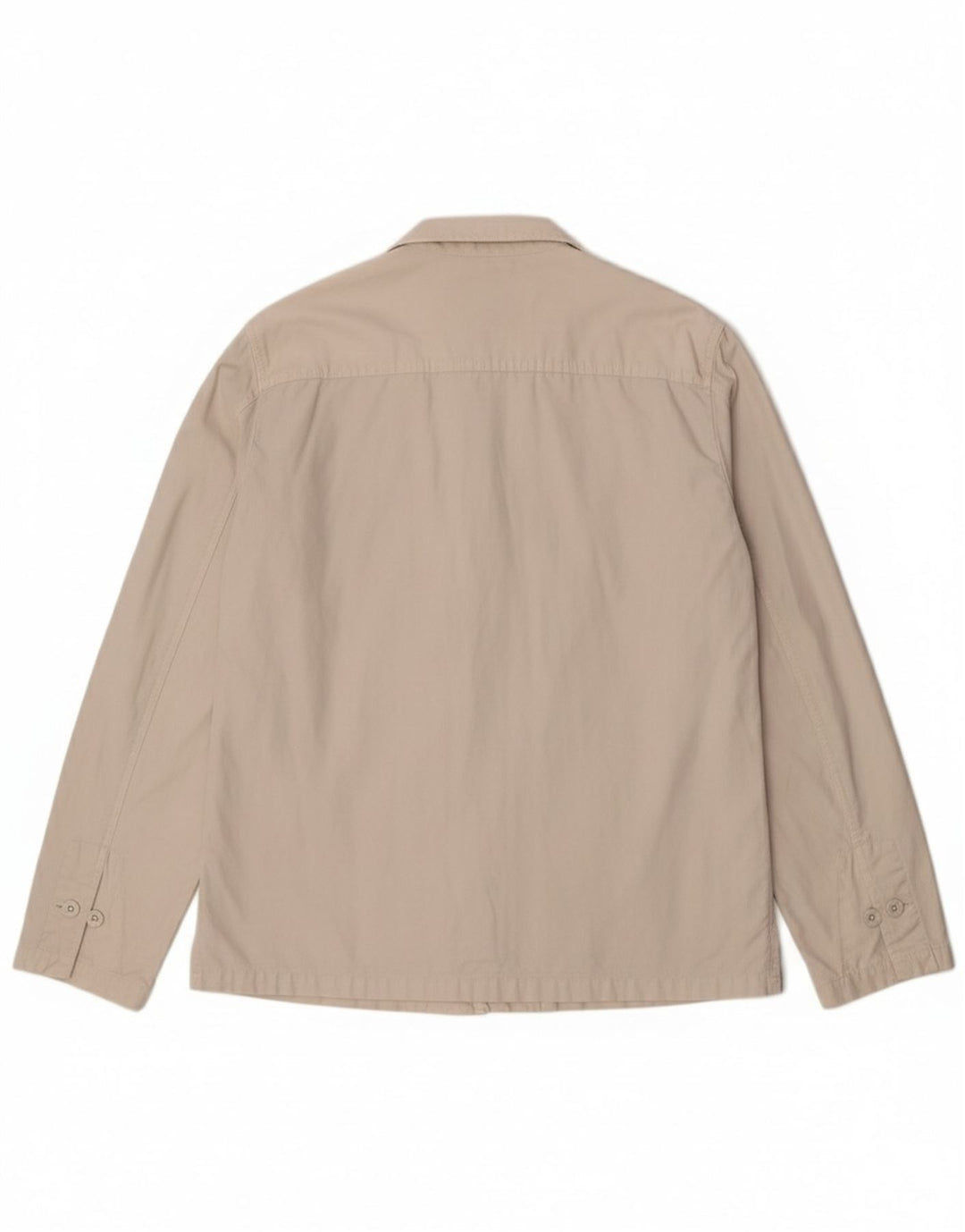 Gas Herren Bomberjacke UK 42 XL Off White Baumwolle