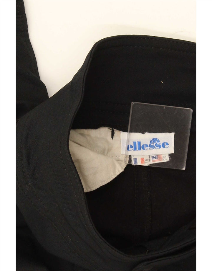 Ellesse Damen Skihose W26 L29 Schwarz Polyamid