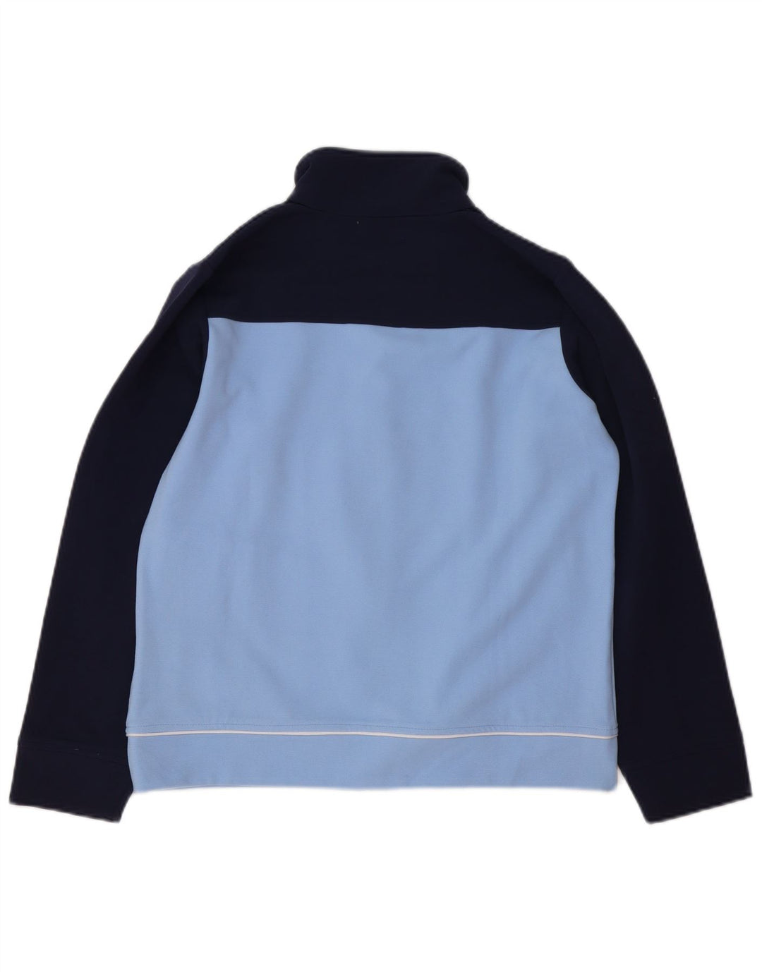 Übergroße Trainingsjacke für Damen von Kappa, Gr. 10, Größe S, Blau, Farbblock