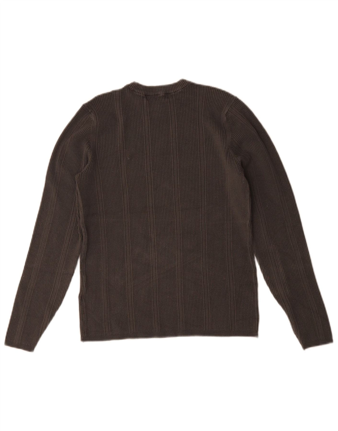 Marks & Spencer Damen Top Langarm UK 14 Mittelgraue Viskose