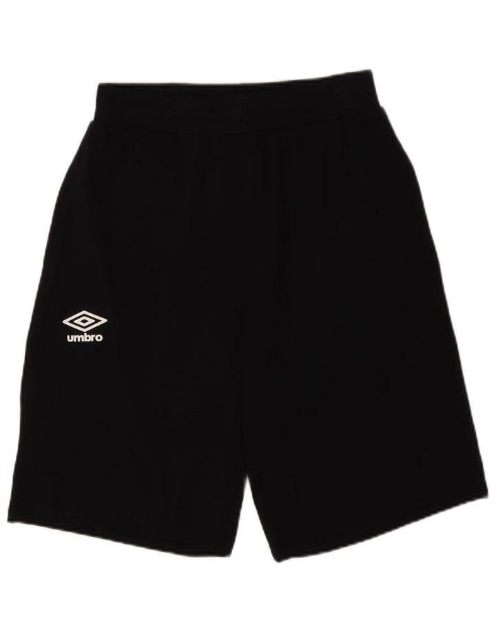 Umbro Herren-Sportshorts, Größe S, schwarze Baumwolle