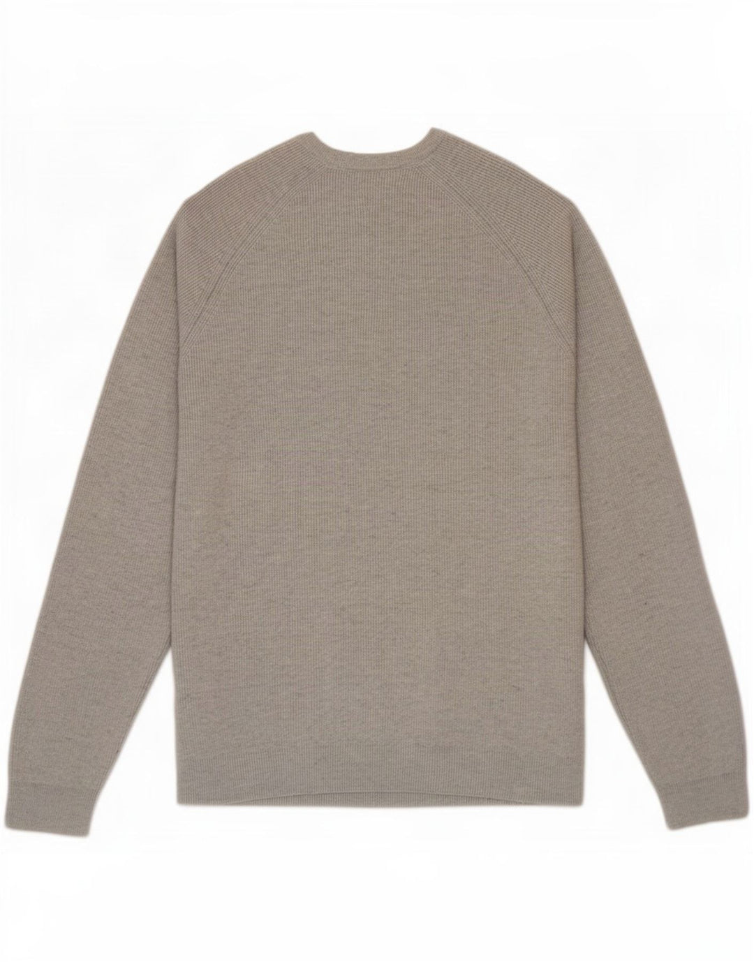 Marks & Spencer Herren-Pullover mit Rundhalsausschnitt, groß, grau, Polyester